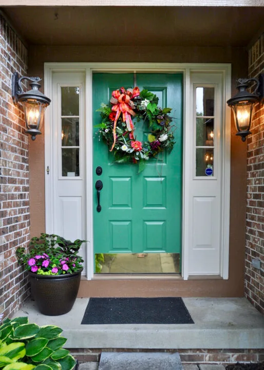 front entrance styling tips to sell house