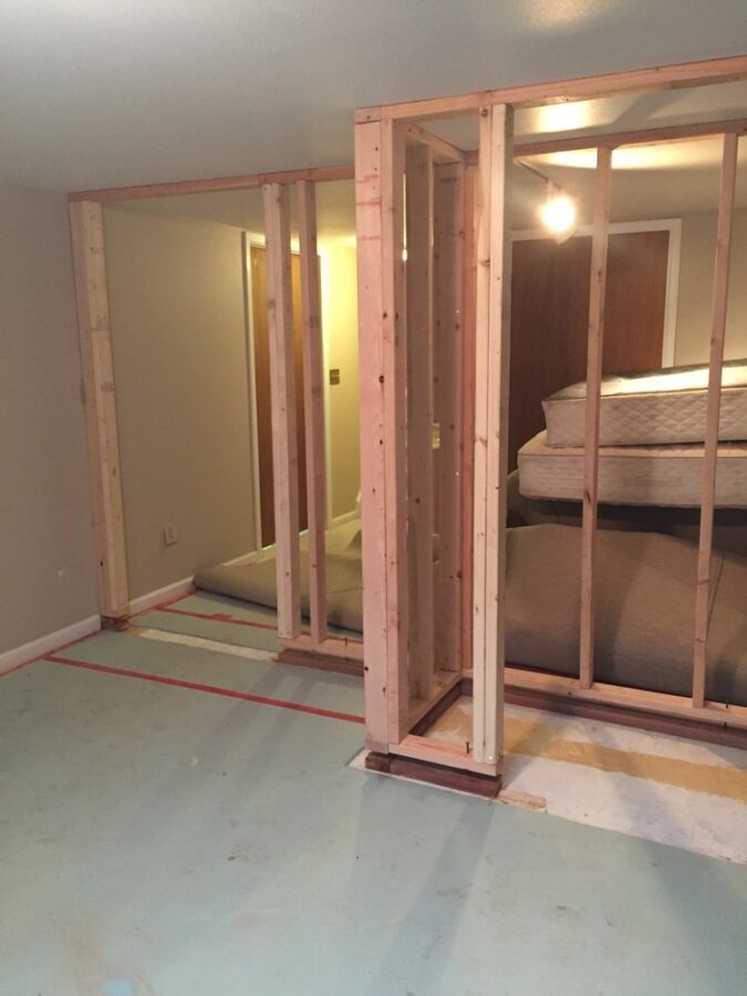 How To Make A Basement Bedroom Legal, How To Build A Closet In The Basement