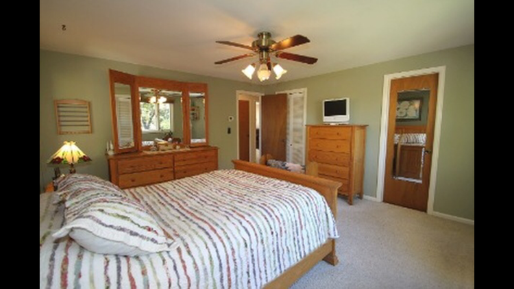 Master bedroom at our third flip house