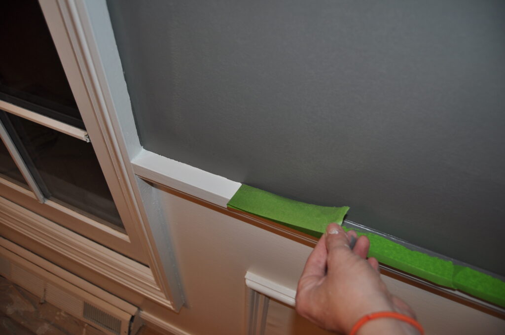 Crisp paint lines in your home | Building Bluebird