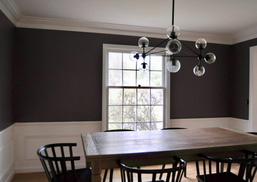 OCR dining room painted