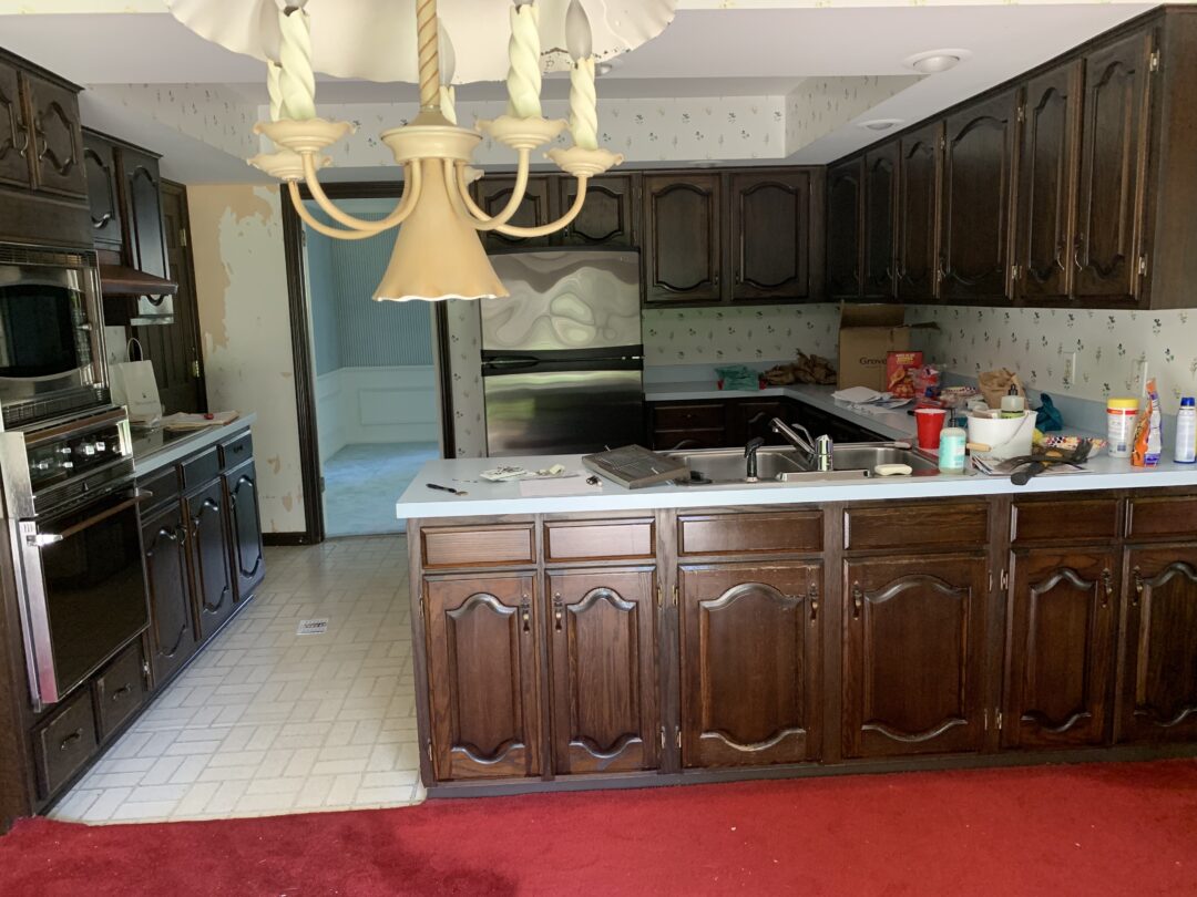 Stunning 1970s Kitchen Makeover | Before and After - Building Bluebird