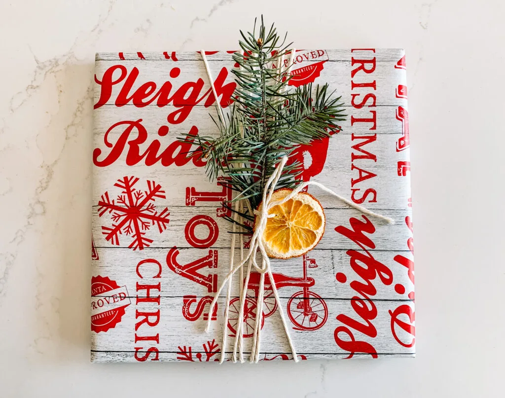 How to make dried orange slice garland for the holidays