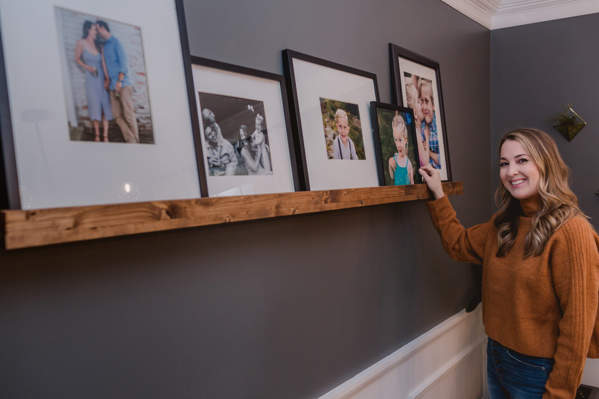 Easily Make a Frame Shelf For Your Home | Beginner's DIY - Building ...