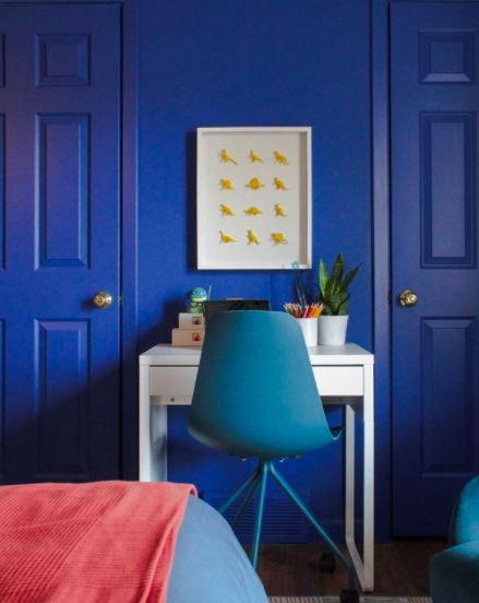 Carmeon Hamilton uses bright colors to bring energy to a space | Building Bluebird