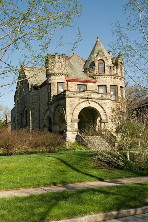 Gothic style home in Toledo Ohio