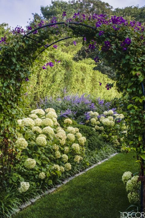 Ina Garten's beautiful English garden inspiration | Building Bluebird #hydrangea #cottagecore #grandmillennial