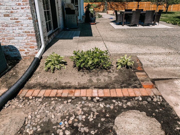 Beginner's DIY - How to install a brick border around your garden | Building Bluebird #tutorial #englishgarden #landscaping