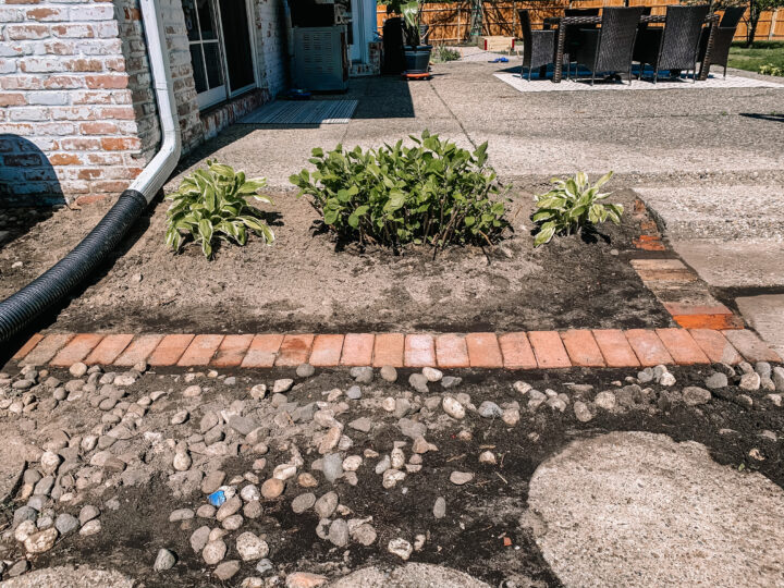 Beginner's DIY - How to install a brick border around your flower bed | Building Bluebird #tutorial #englishgarden #landscaping