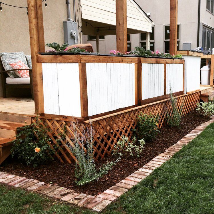 How to Add a Charming Brick Border to a Flower Bed Building Bluebird