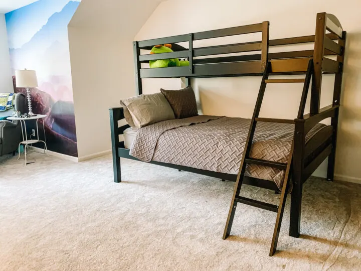 Bunk bed set I bought for the bedroom makeover
