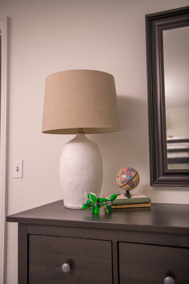 How to Apply Plaster to a Lamp Easy DIY Building Bluebird