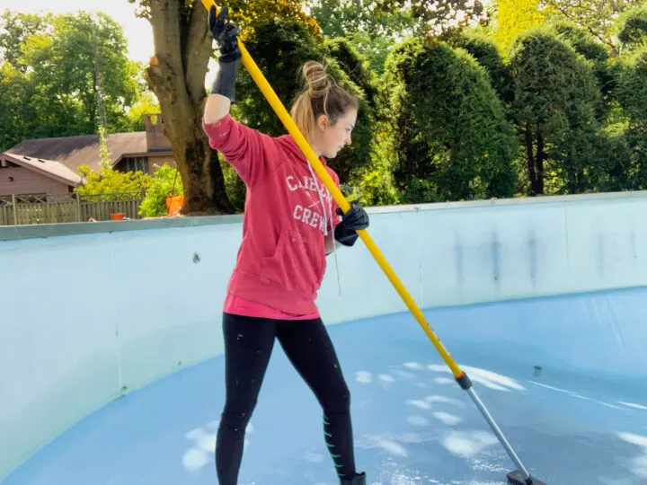 How to paint a pool | Building Bluebird #diy #tutorial #homerenovation