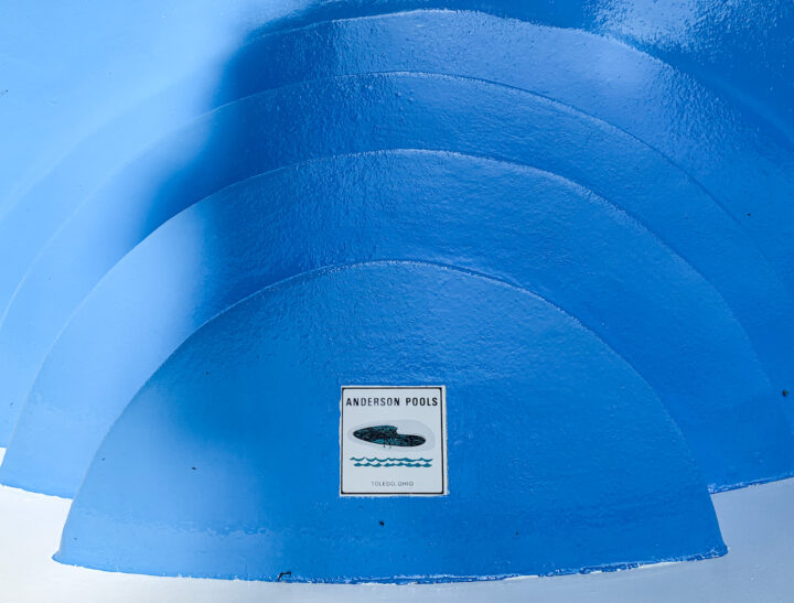 Blue heaven epoxy paint for the pool | Building Bluebird