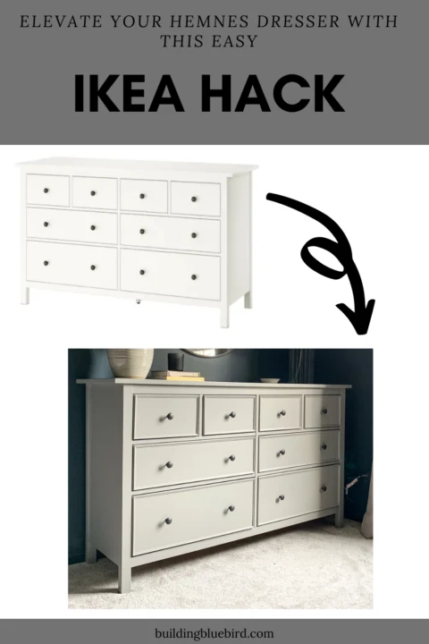 IKEA Hemnes dresser hack | Easy DIY project #ikeahack #diy #homeimprovement