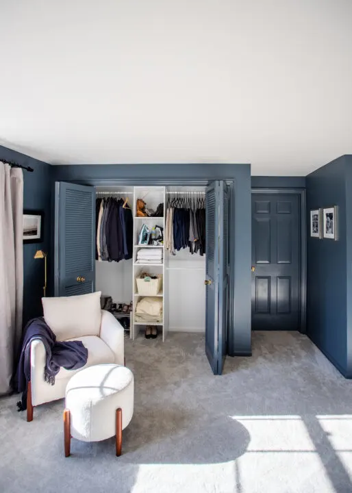 Maximize space and function with these simple closet organization tips | Building Bluebird 