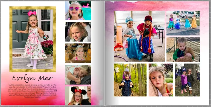 Tips for creating the perfect layout for your yearbook | Building Bluebird #shutterfly #familyphotos 