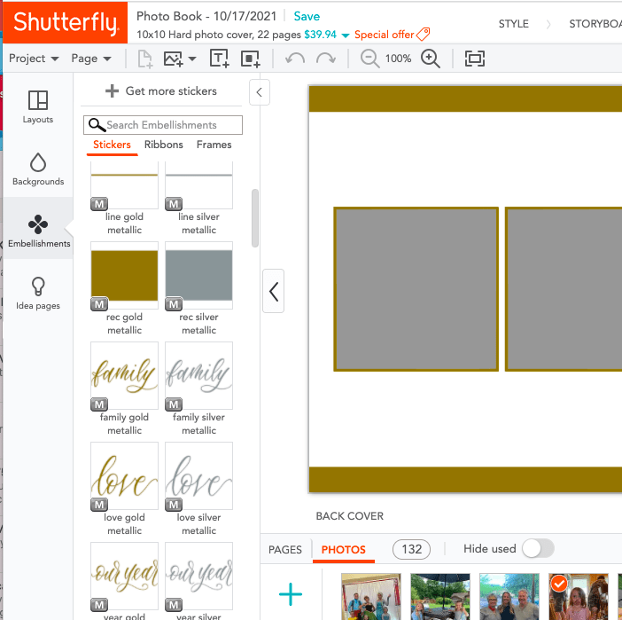 How to design and customize a family photo album and yearbook using Shutterfly | Building Bluebird