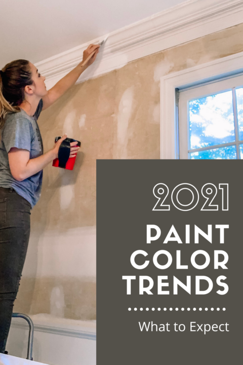 2021 paint color trends and round up of the Color of the Year picks!