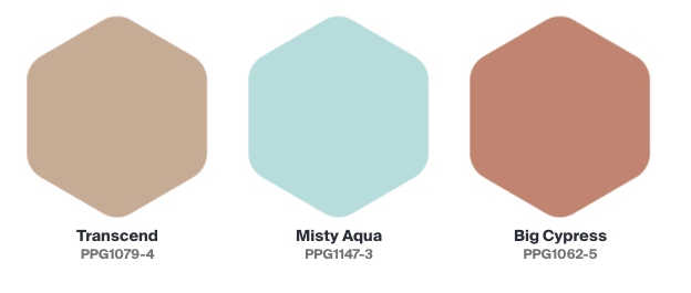 2021 Paint Color Trends - Big Cypress by PPG | Building Bluebird #designtrends #paintcolors #homerenovation #diy #coty #2021coty #coloroftheyear