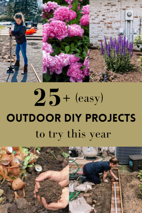 Easy outdoor DIY projects to try this year | Building Bluebird
