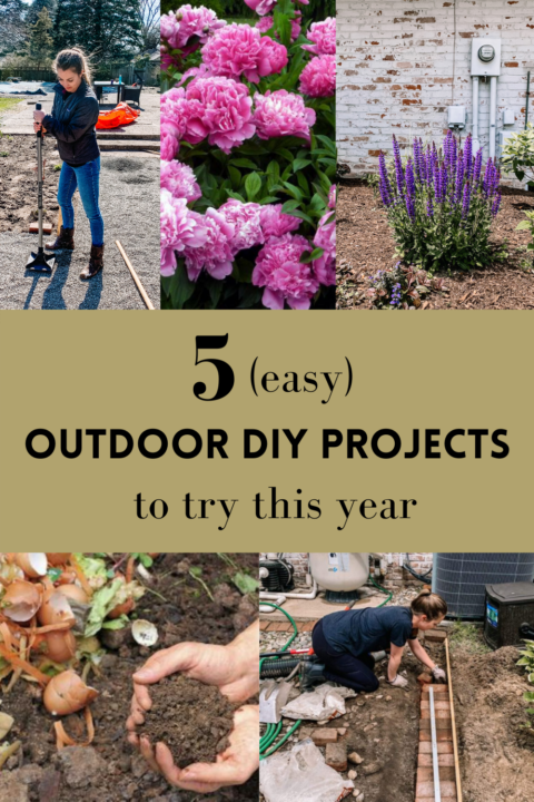 Easy DIY projects to try this year | Building Bluebird
#englishgarden #gardening #curbappeal #diy #pool