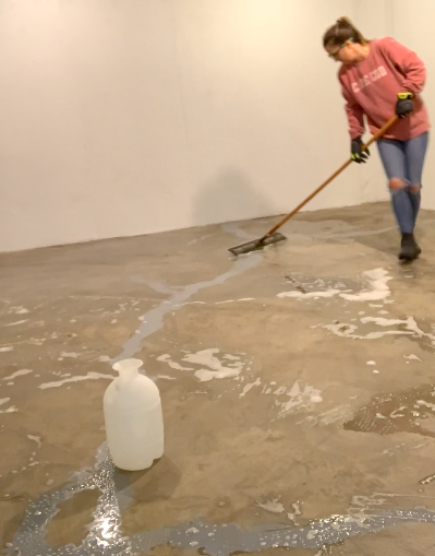How to clean your concrete basement floors to prep for paint | Building Bluebird