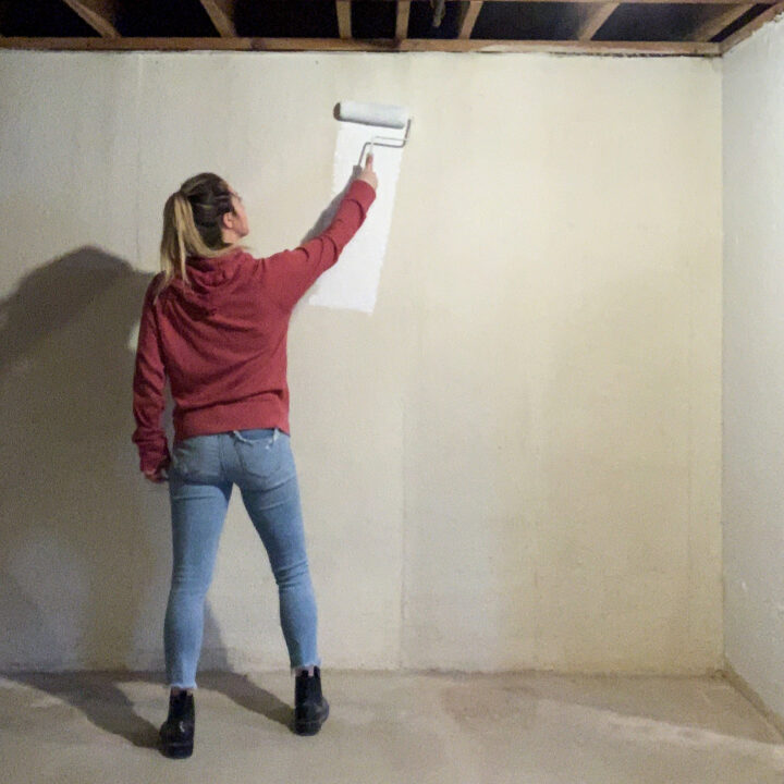 Easy and affordable DIYs to turn your unfinished basement into a welcoming living space | Building Bluebird