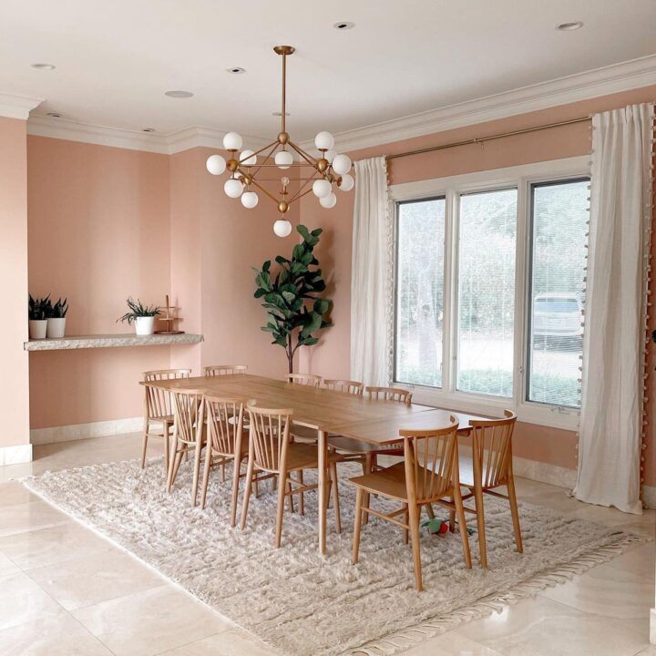 The best neutral pink paint colors to try at home - Meet Cute by Clare Paint | Building Bluebird #dustypink #muddypink