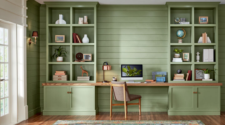 2022 Paint Color Trends to Try in the New Year | Building Bluebird 
#greenpaint