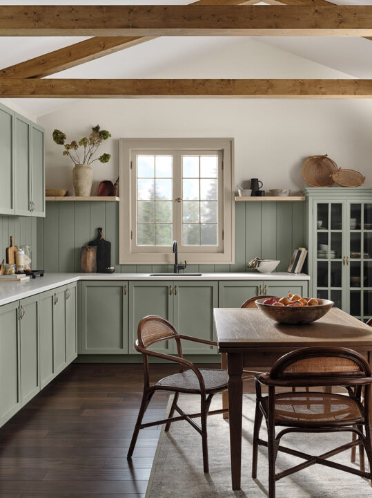 Popular green paint colors to try at home | Evergreen Fog Sherwin Williams