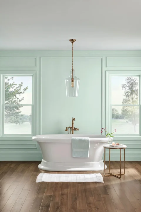 Rainwashed by Sherwin Williams | The best blue green paint colors for your home