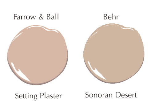 Popular Farrow & Ball paint color dupes with Behr paint | Setting Plaster