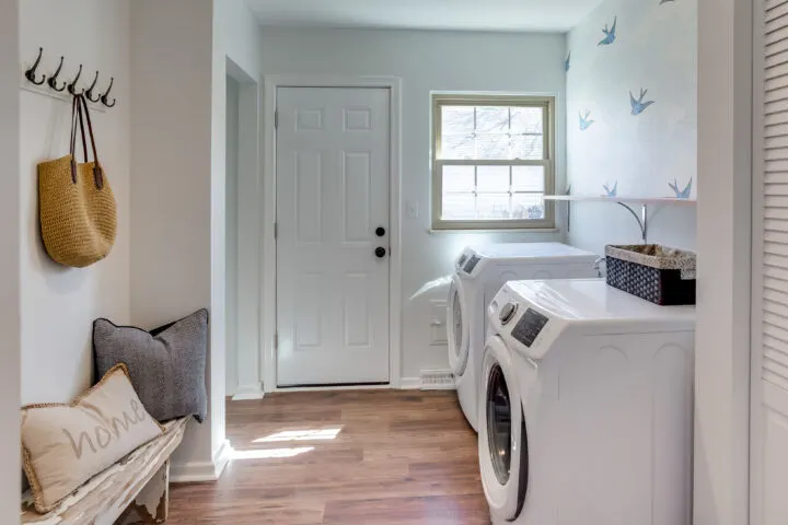 Functional laundry room ideas | Building Bluebird