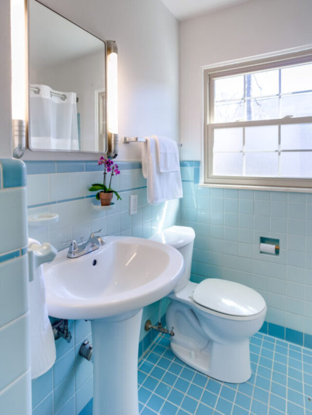 Easy Ways to Update a Vintage Tile Bathroom