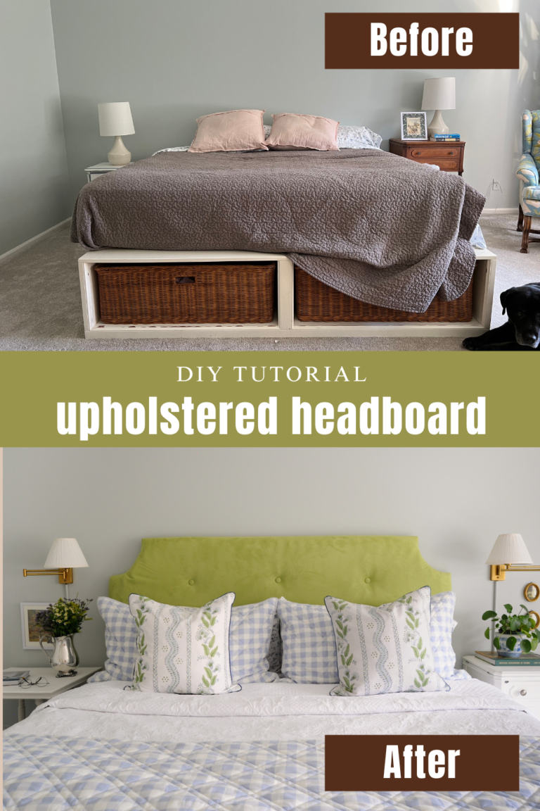 Simple Tufted Headboard DIY That Looks Expensive! Building Bluebird