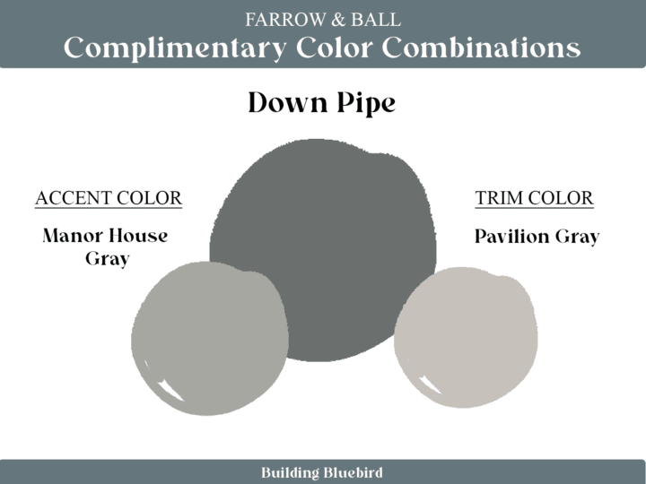 Down Pipe - 9 of the most popular Farrow and Ball colors to try at home | Building Bluebird 