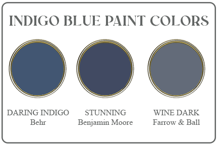 Indigo blue paint colors to try at home | Building Bluebird