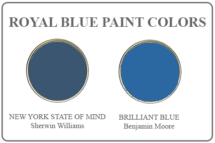 Royal blue paint colors to try at home | Building Bluebird