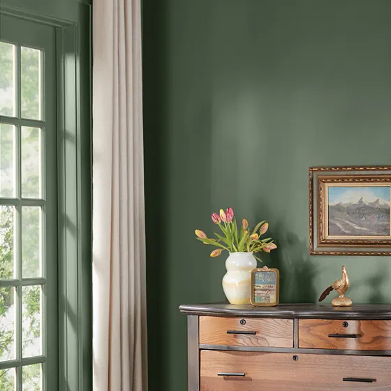 Timeless Dark Green Paint Colors to Try at Home | Valspar Flora