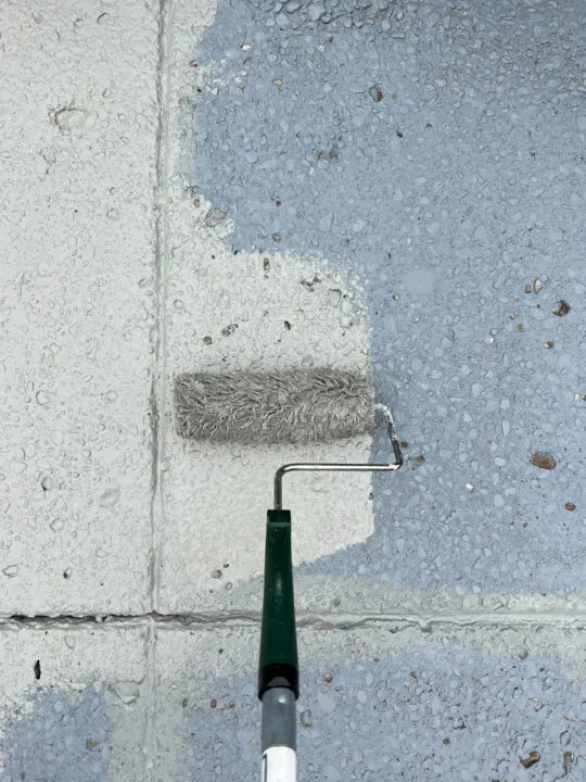 How to paint a concrete patio yourself with this easy DIY tutorial