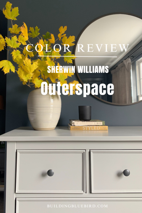 Sherwin Williams Outerspace SW 6251 paint color review