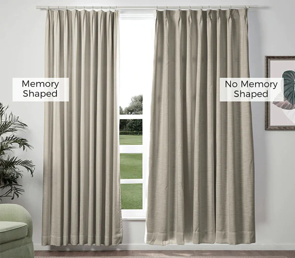 Budget friendly drapes transform the look of our family room