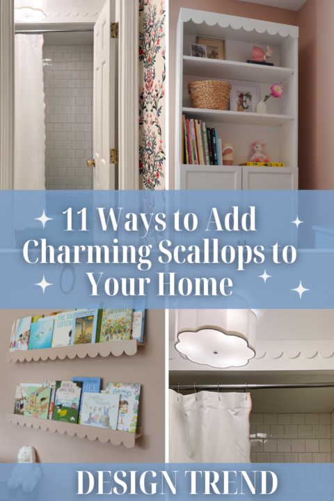 Scalloped edges design ideas and home decor to incorporate in your home!
