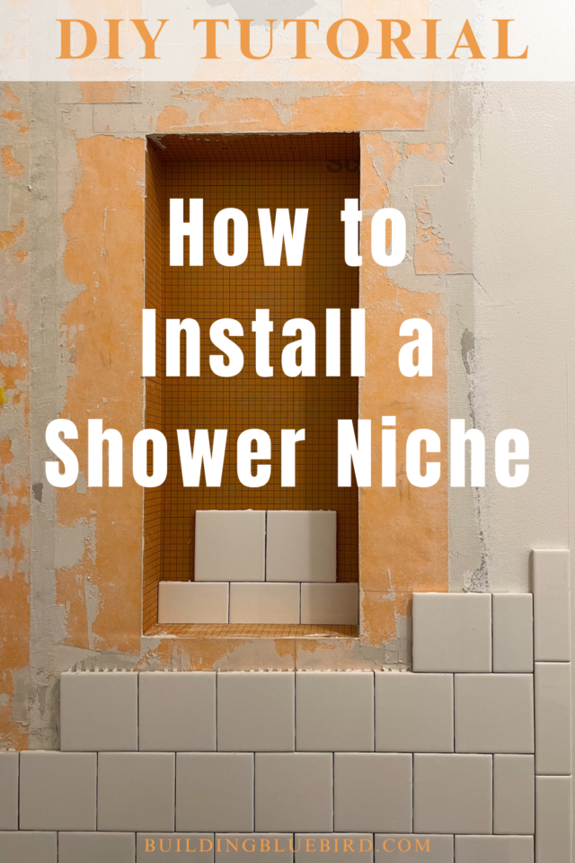 How to Install a Shower Niche | Best DIY Tips - Building Bluebird