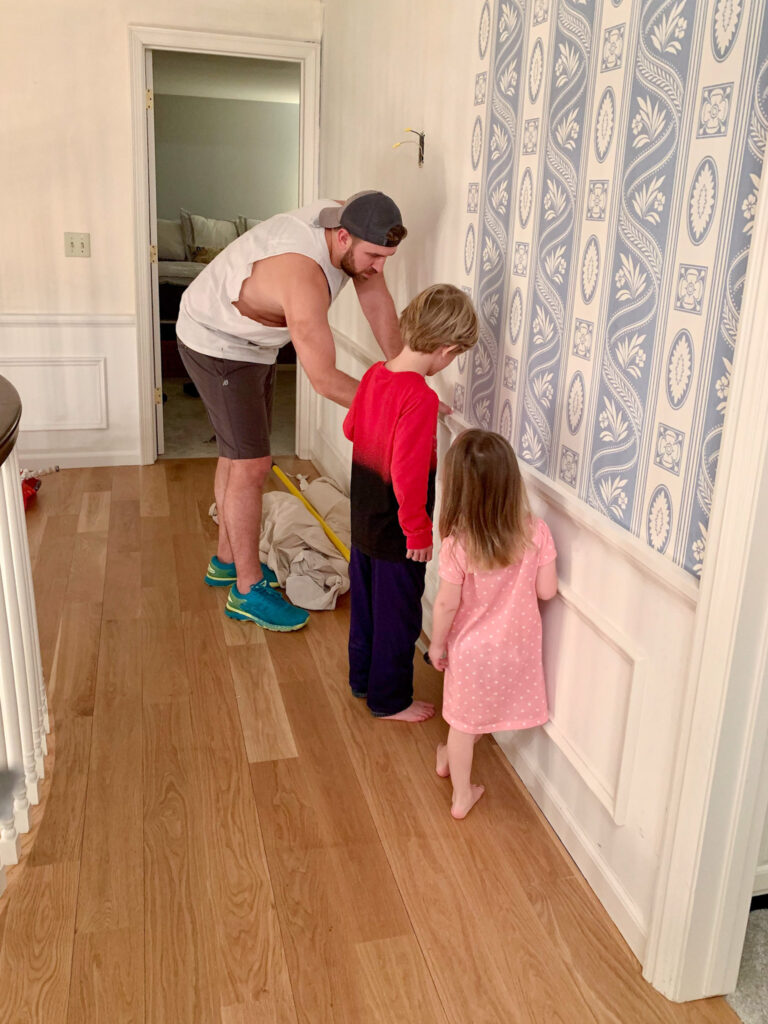 Stylish Two Story Entryway Makeover Reveal - Building Bluebird