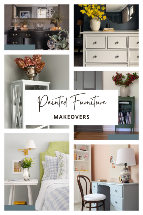 Painted furniture makeovers | Before and After inspiration