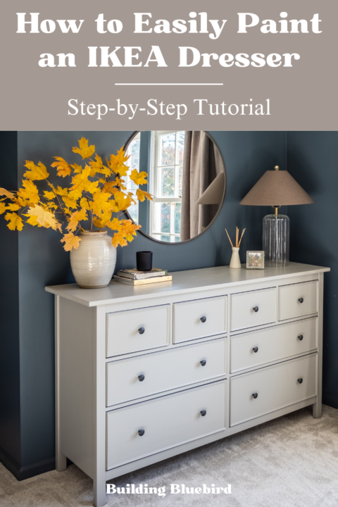 How to easily paint an IKEA dresser | Tutorial