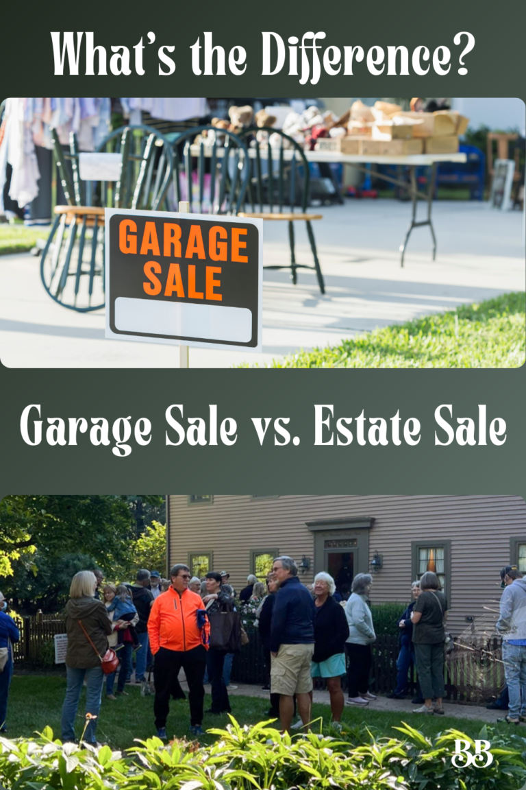 Estate Sale vs. Garage Sale: Understanding the Differences - Building