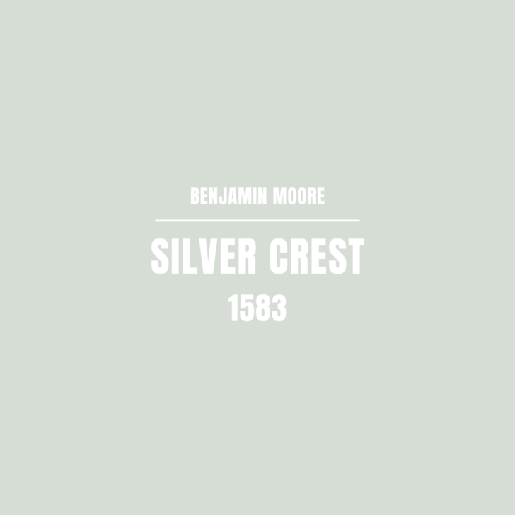 Silver Crest (1583) Benjamin Moore | Paint Color Review - Building Bluebird